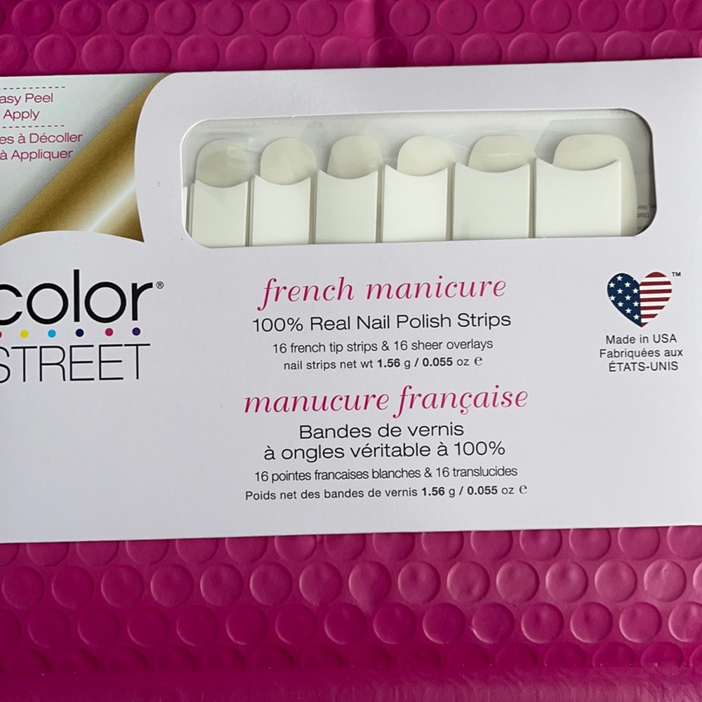 Meet me in Paris French manicure color street 2/20